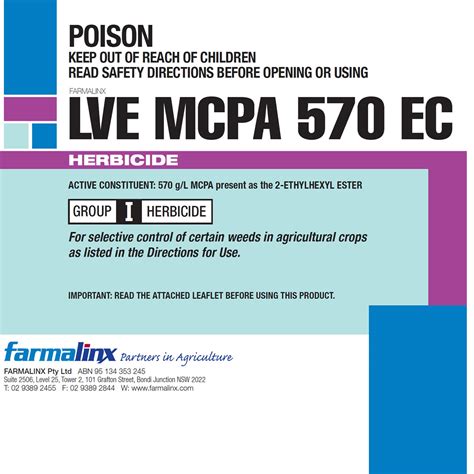 mcpa lve label|mcpa lve 570 label.